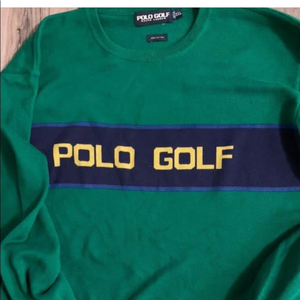 Vintage Polo sport golf sweater size xxl
